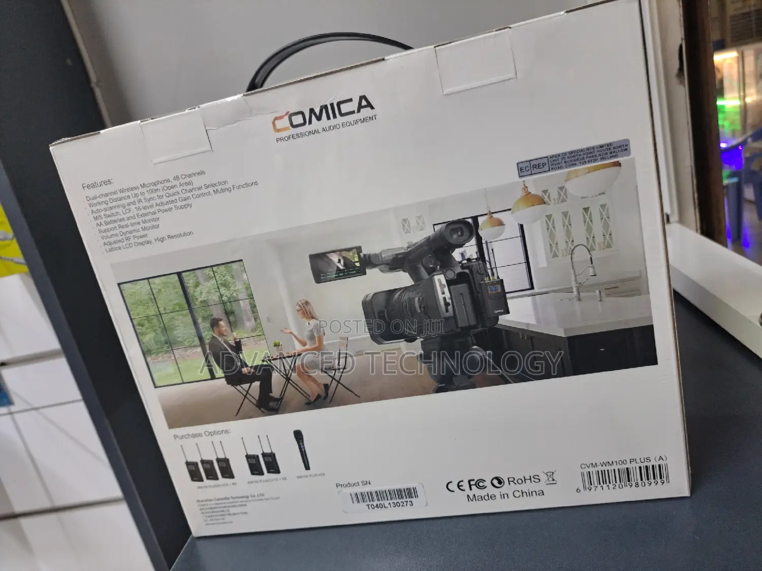 Comica CVM-WM100 Dual Wireless Mic