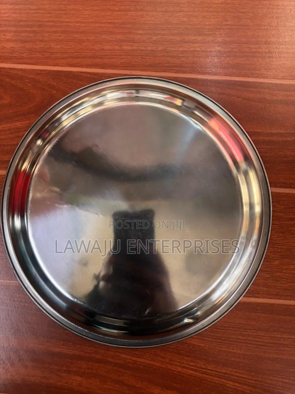 50cm Steel Round Tray