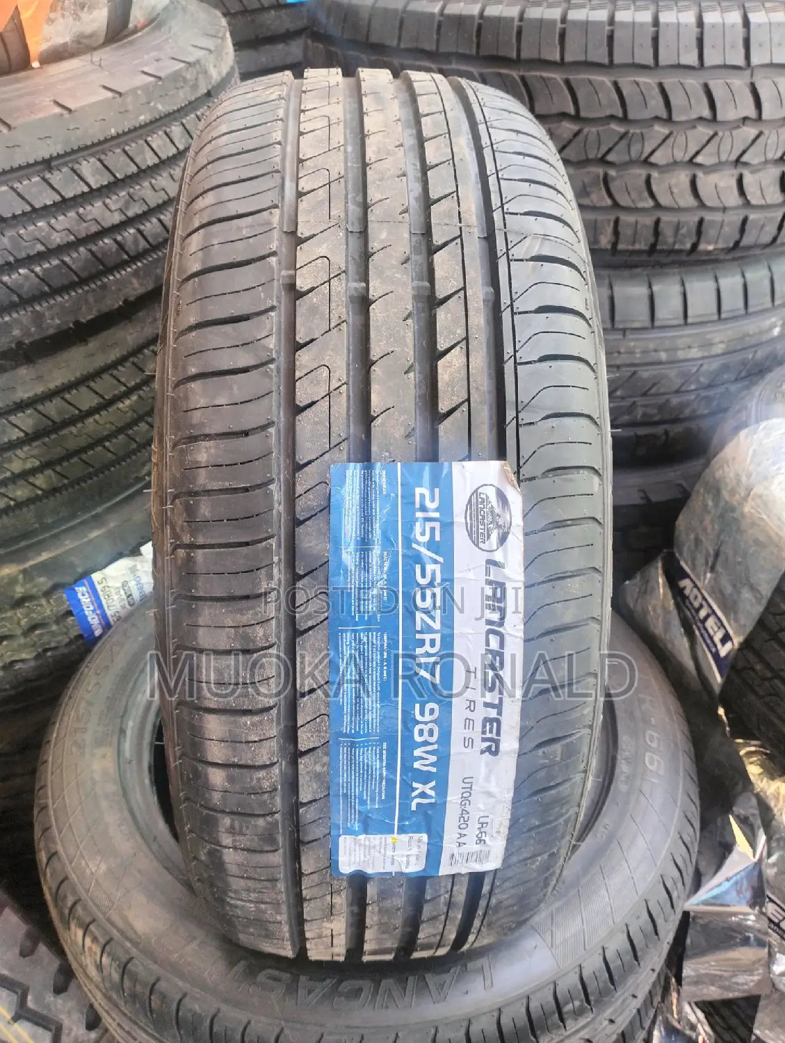 215/55r17 Lancaster Tyre Made in Thailand