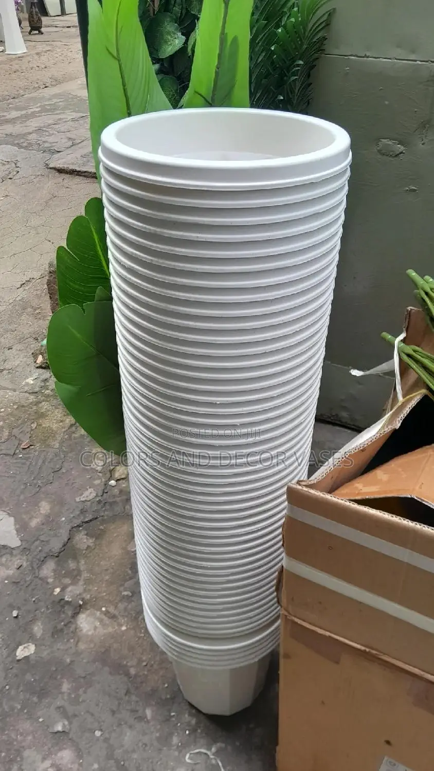 Plastic Vases