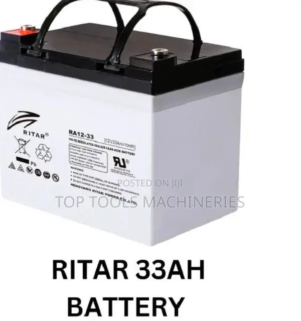 Ritar 33ah 12v Solar Battery