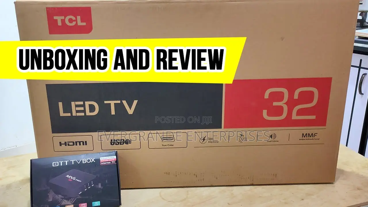 32 Inches Smart Android Frameless TCL Tv