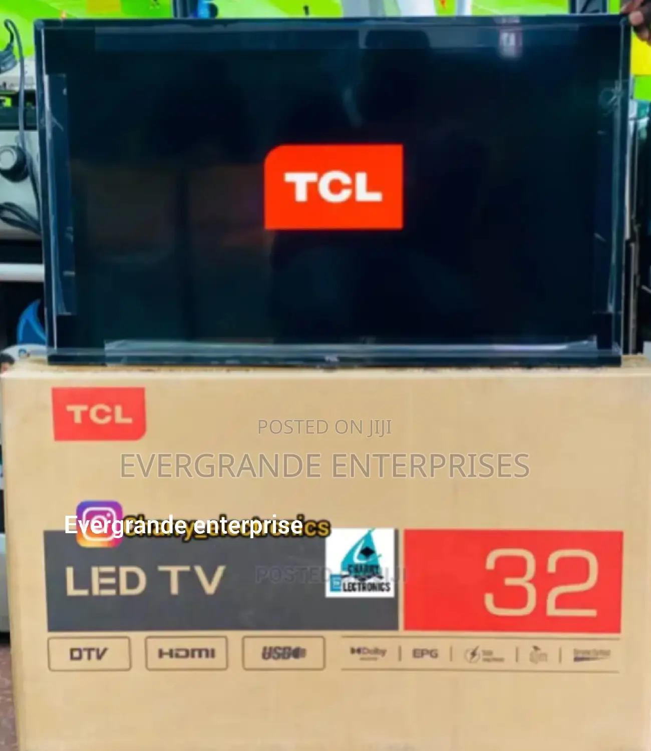 Tcls5400 32 Inches Frameless Smart Android Tv