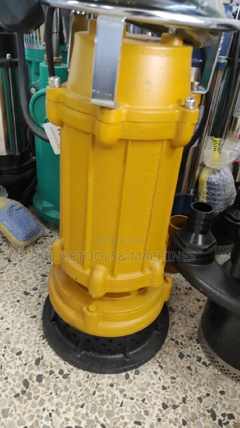 5.5 Hp 60 Metres Head Sewage Pump 3 Phase