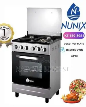 Nunix 60×60 3gas+1 Electric Best Cooker