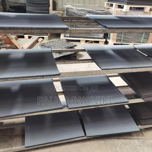 Coloured Gym Rubber Flooring Mats. - thumbnail 4