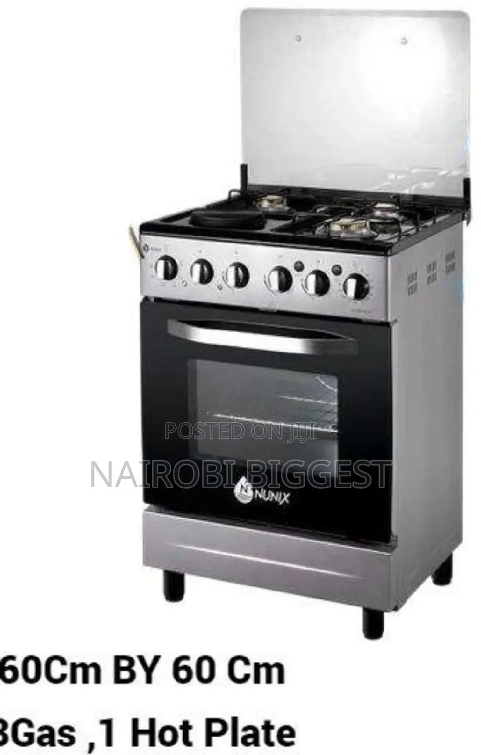Nunix 60×60 Standing 3+1 Best Cooker