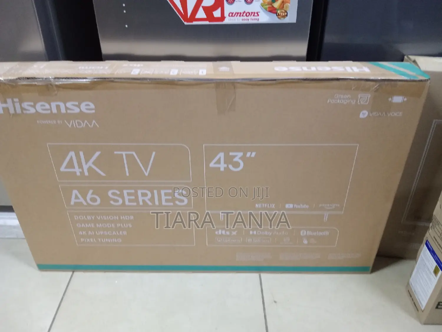 Hisense 43" Smart Uhd Frameless Tv