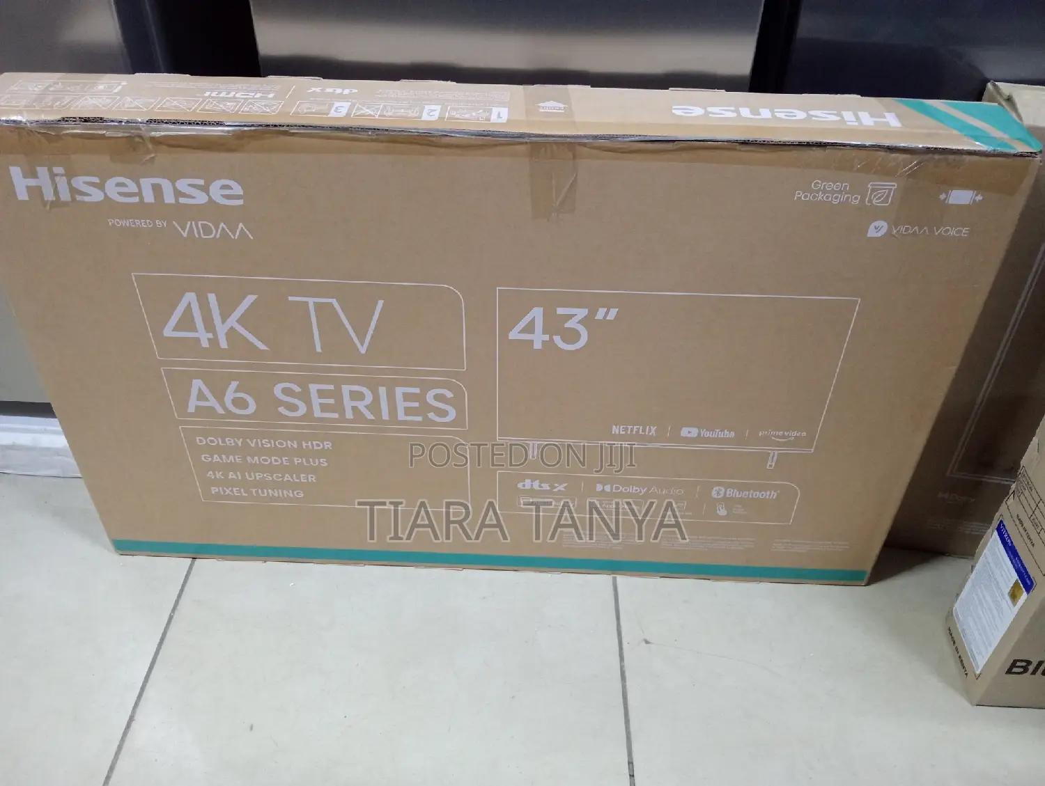 Hisense 43" Smart Uhd Frameless Tv