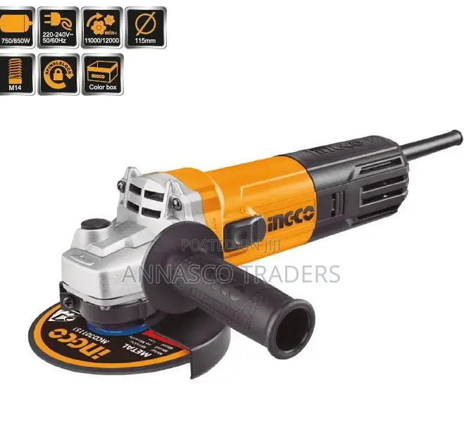 Ingco Quality Ag7118 Angle Grinder 710W