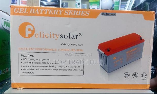 Felicity Gel Solar Battery Series 150ah