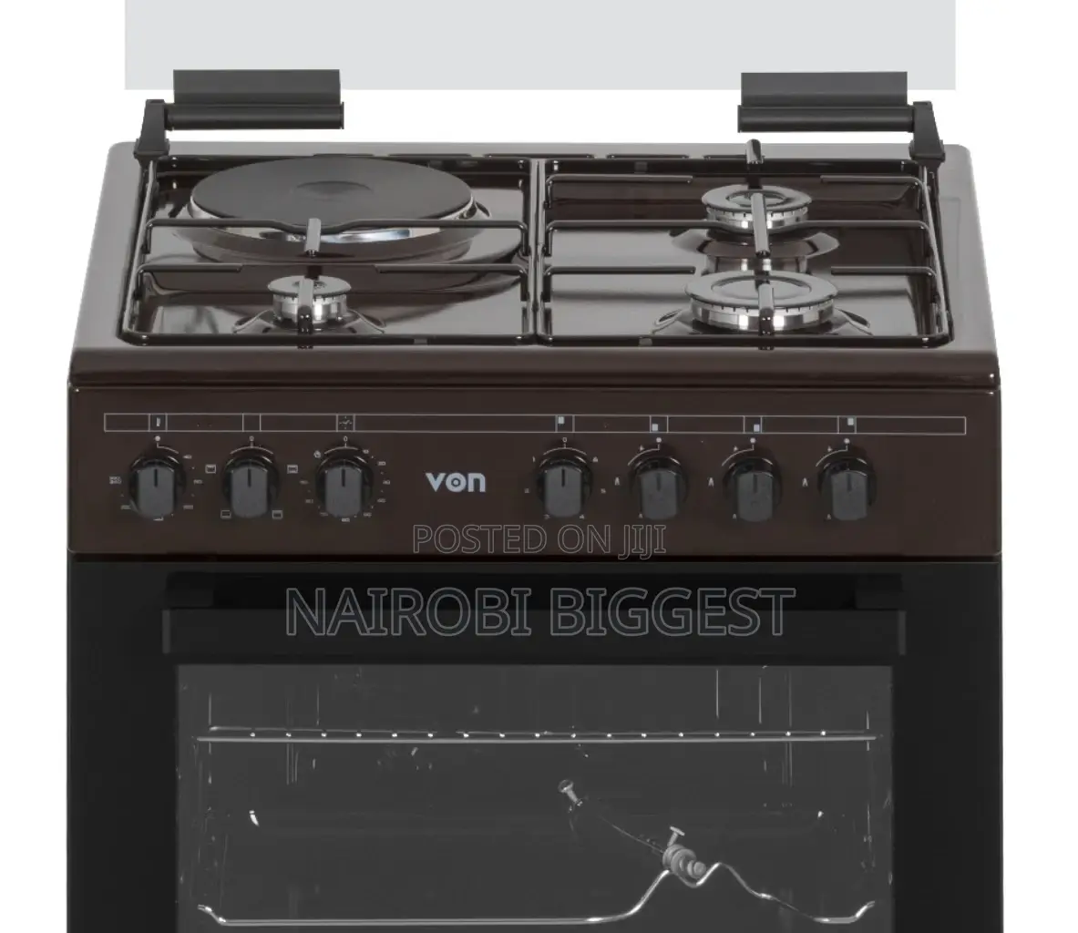 Von 3gas+1 Electric Standing 60×60 Cooker