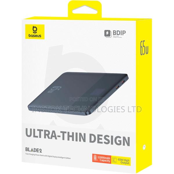 Baseus Blade 2 Laptop Power Bank 65W 12000mah