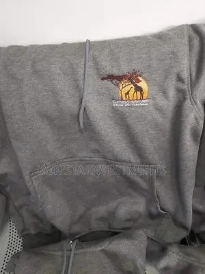 Grey Branded Hoods
