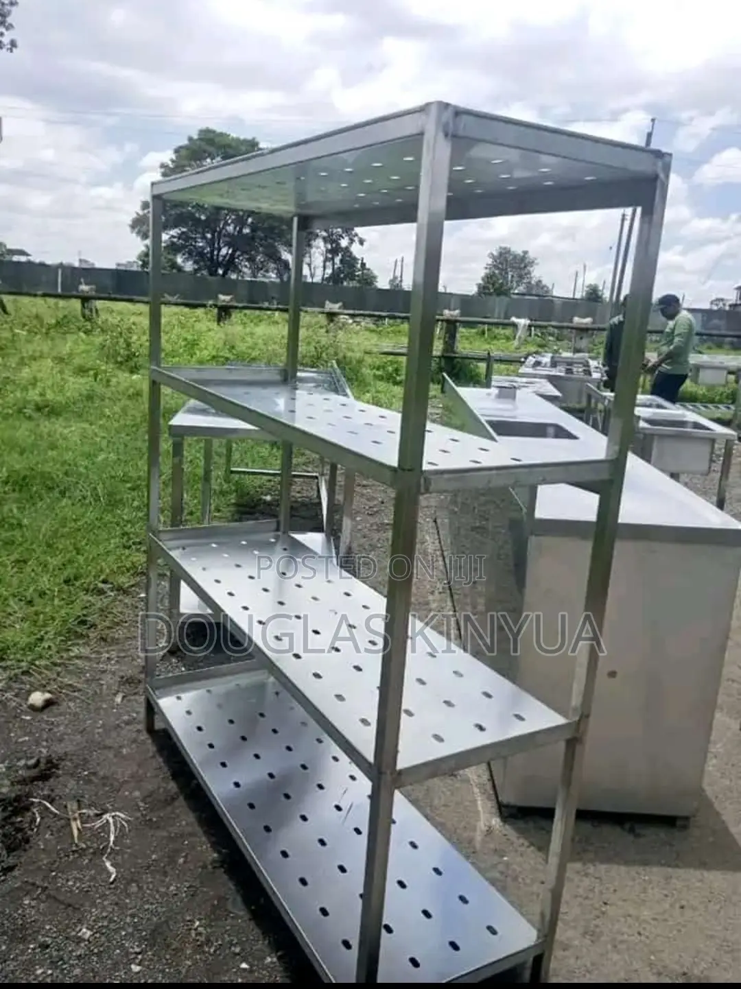 Stainless Steel Rack (Perforated).
