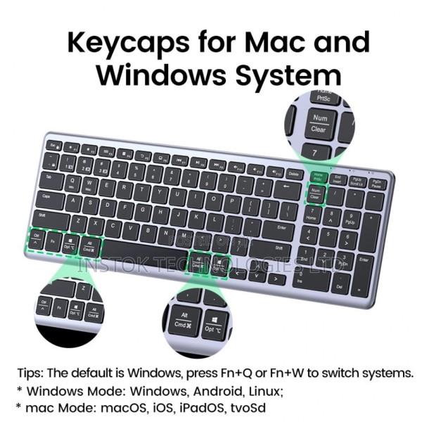 Ugreen Ultra Slim Wireless Bluetooth Rechargeable Keyboard - thumbnail 2