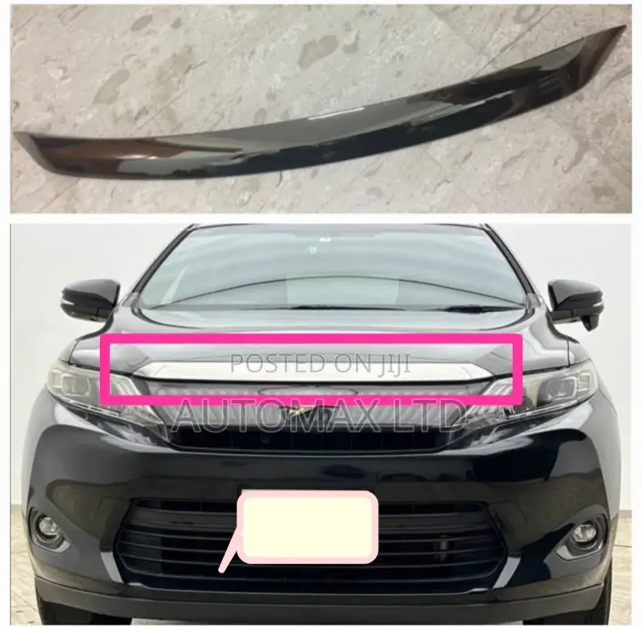 Toyota Harrier Zsu60, Yr2017+, Front Bonnet Chrome Garnish