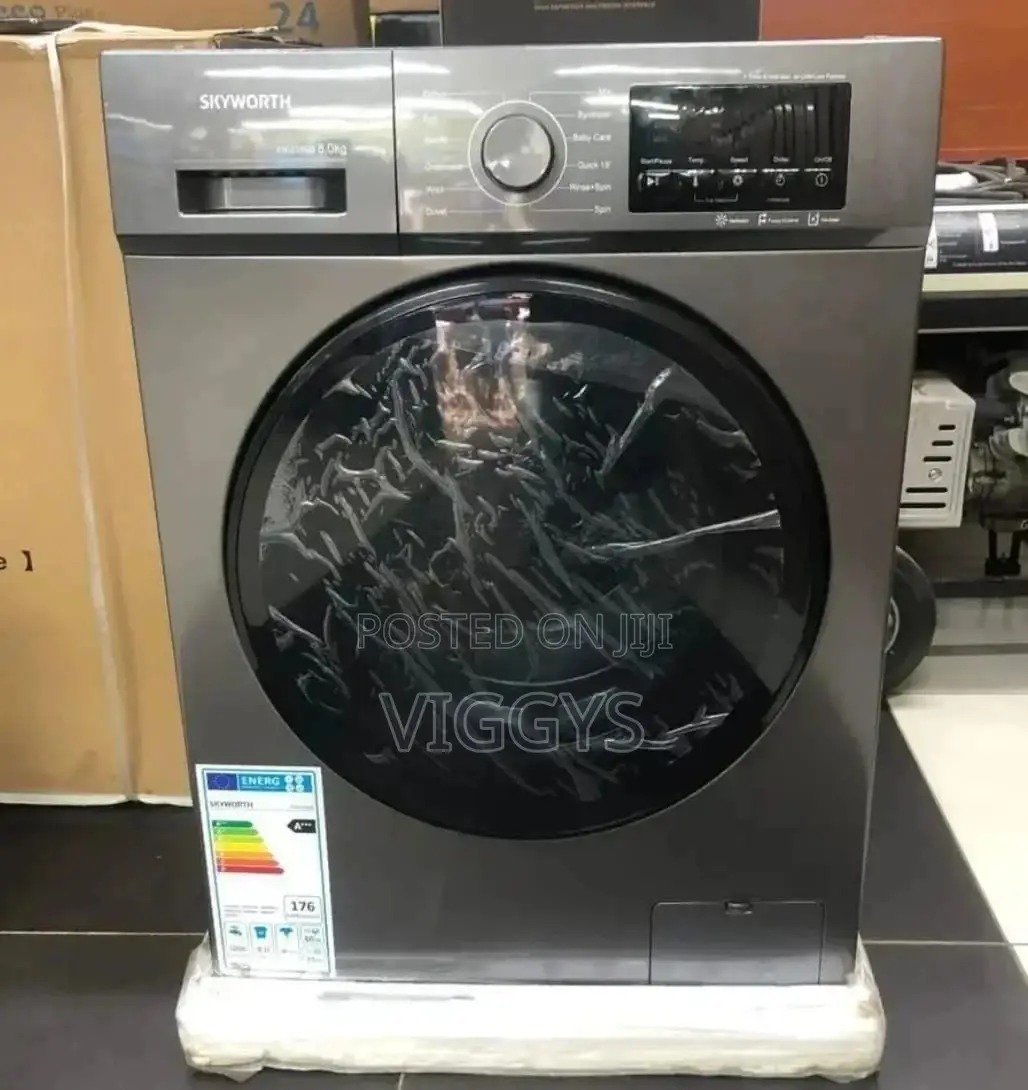 Original Skyworth 8kg Washing Machine Front Load