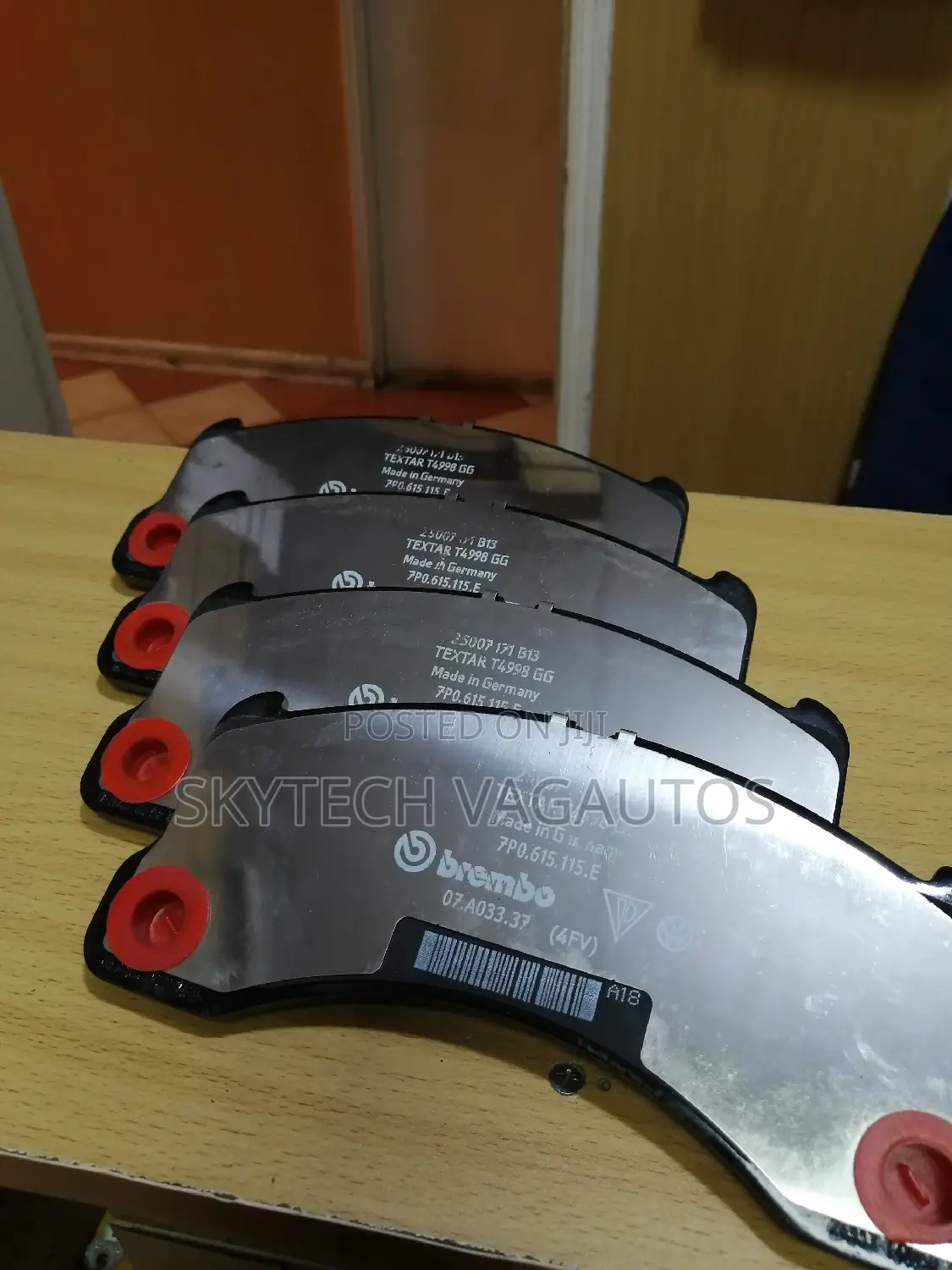 Touareg 7p Porsche Front Brake Pad