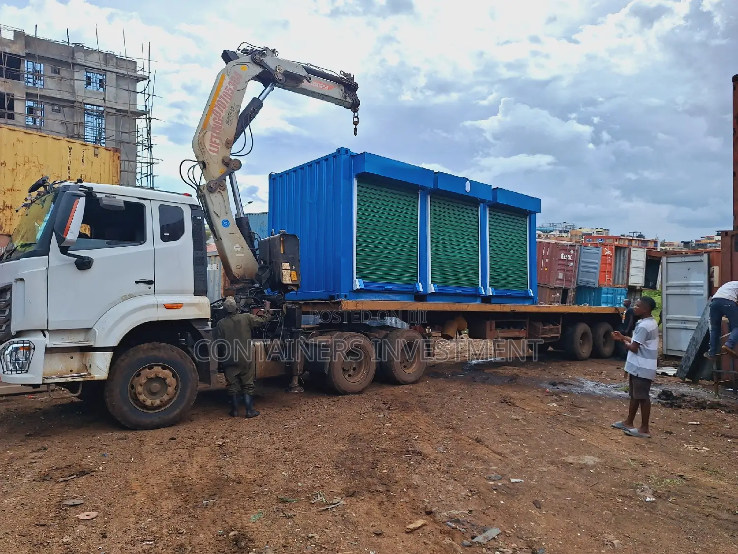 20ft Contaner Stalls- Along Eastern Bypass.