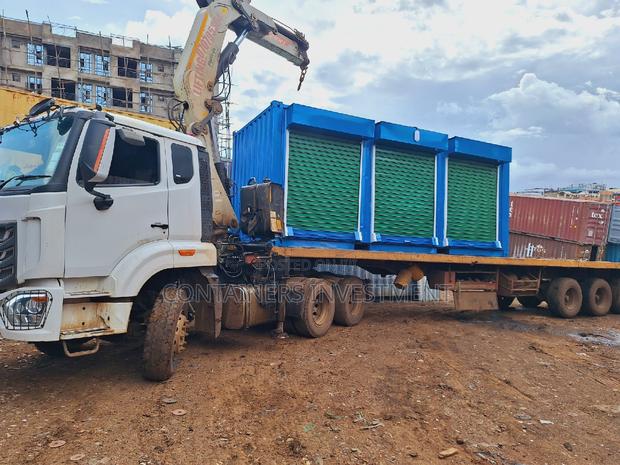 Container Stalls 20ft- Fabricated by Container Investment - main view
