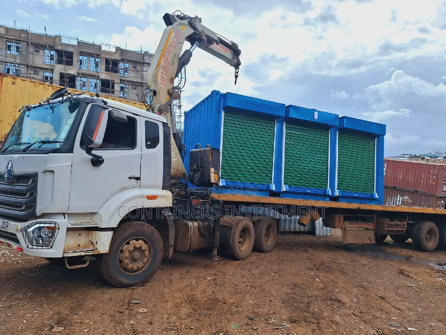 Container Stalls 20ft- Fabricated by Container Investment