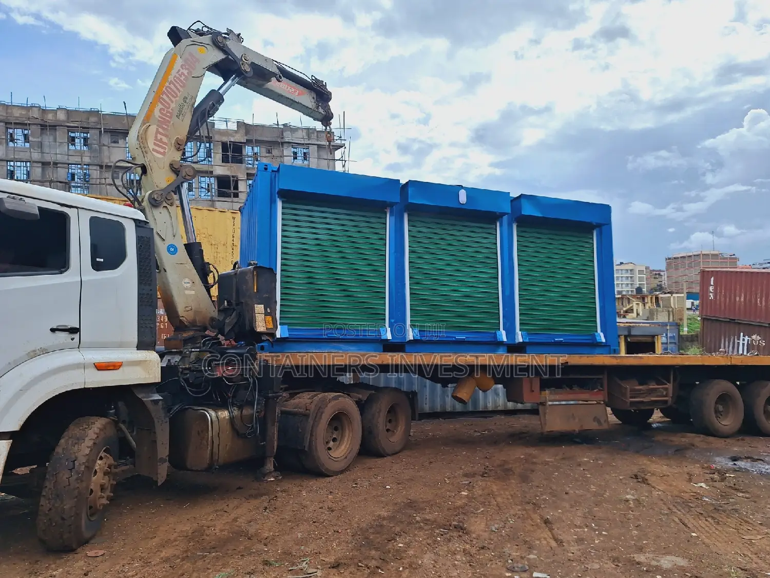 20ft Container Stalls- Become a Landlord Instantly.
