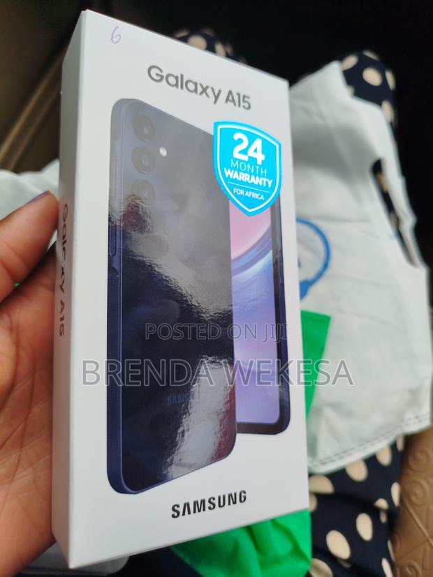 New Samsung Galaxy A15 128 GB Black - thumbnail 3