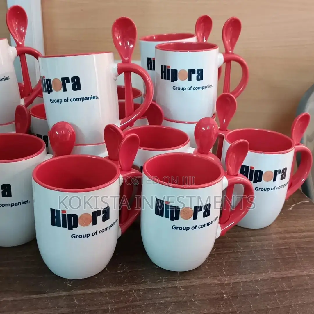 Printed Spoon Mugs