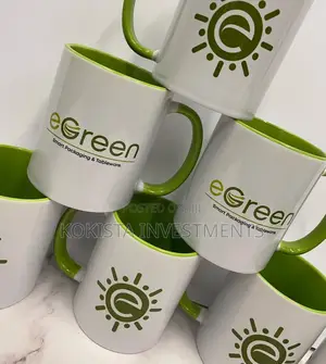Two Tone Printed Mugs