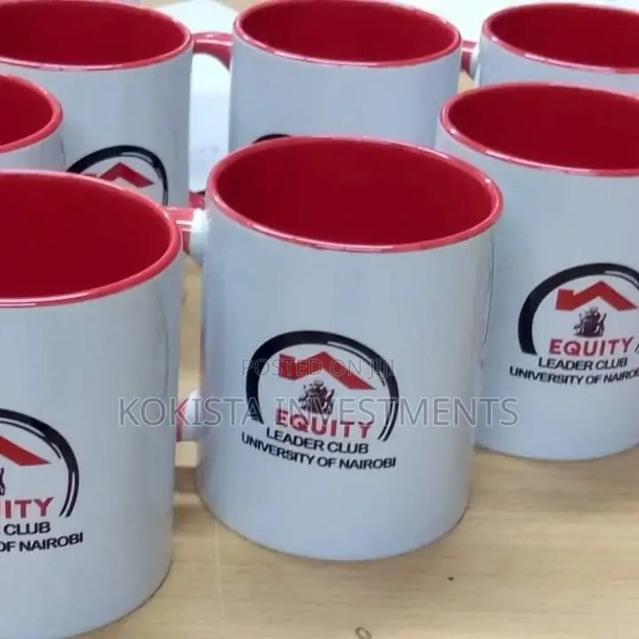 Two Tone Printed Mugs