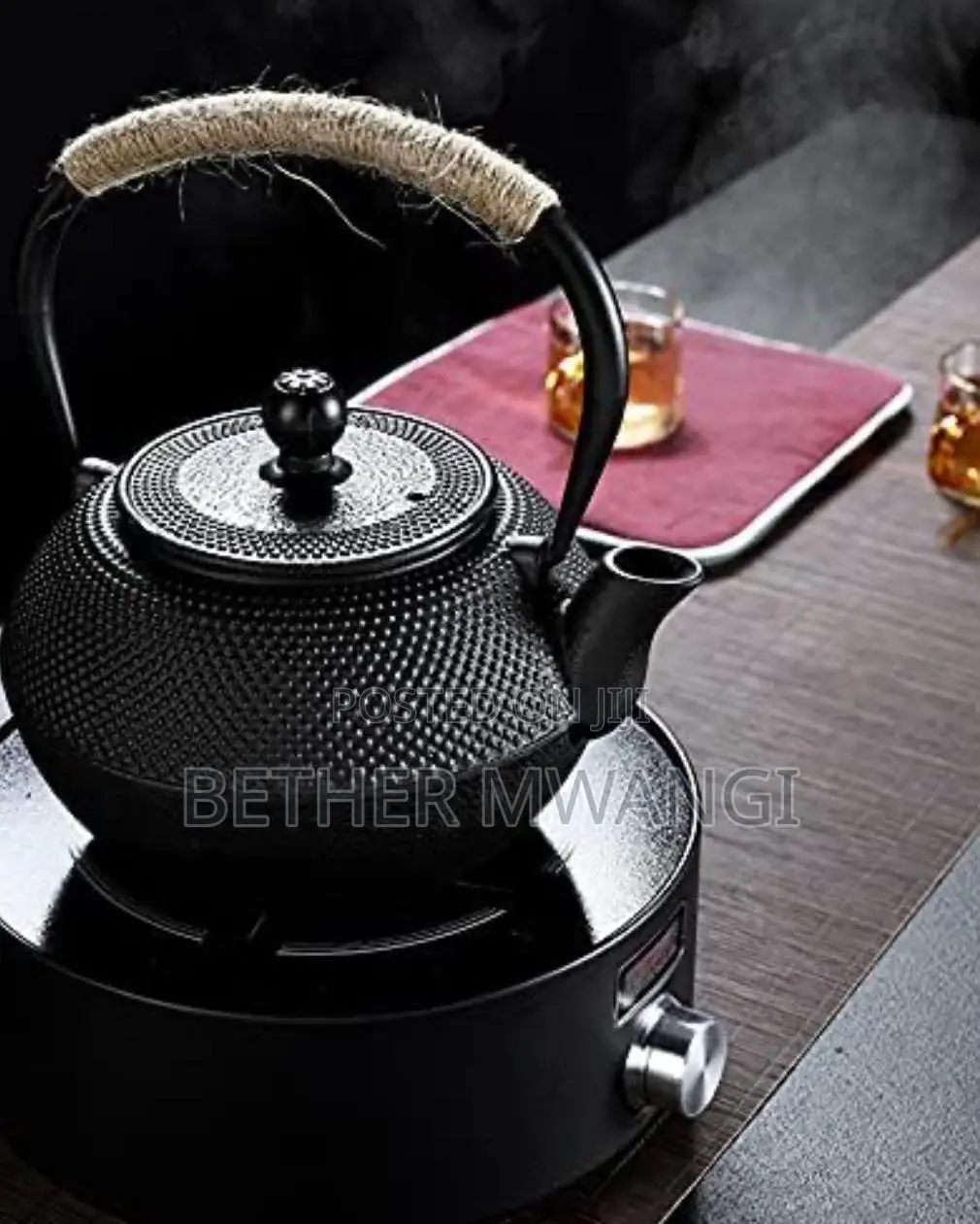 Japanese Cast Iron Tea Kettle Pot