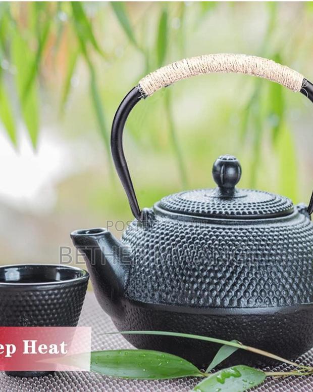 Japanese Cast Iron Tea Kettle Pot - thumbnail 7