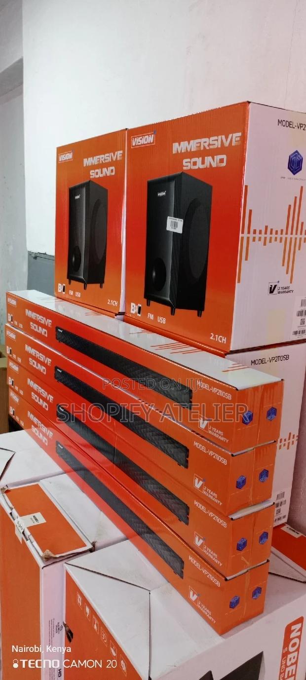 Vision Immersive Sound Super Bass Sound Bar System - main view