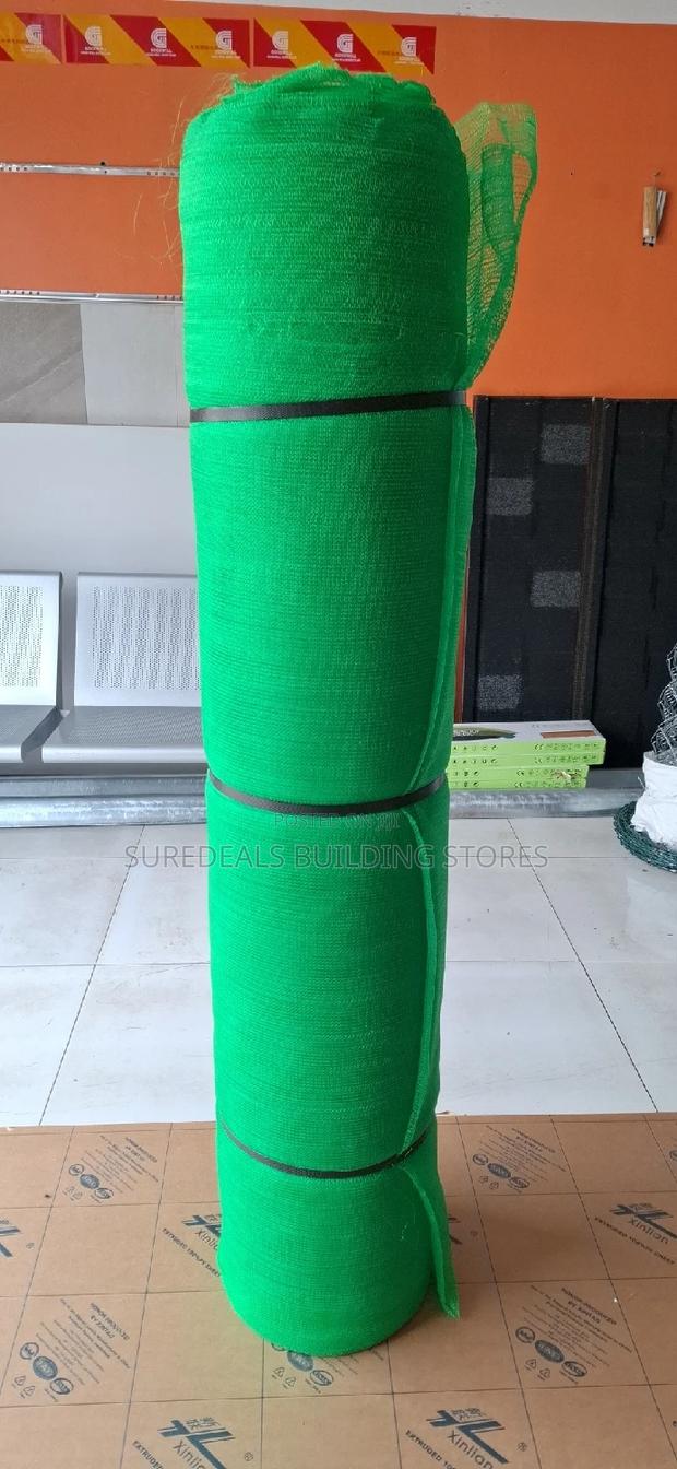 Green Net For Construction Site -3 By 50mtrs - main view