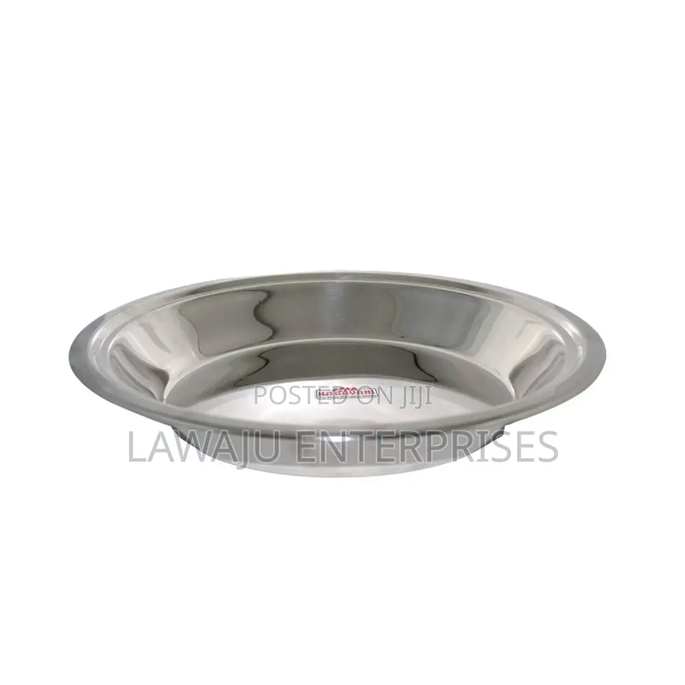 25cm Stainless Steel Round Tray