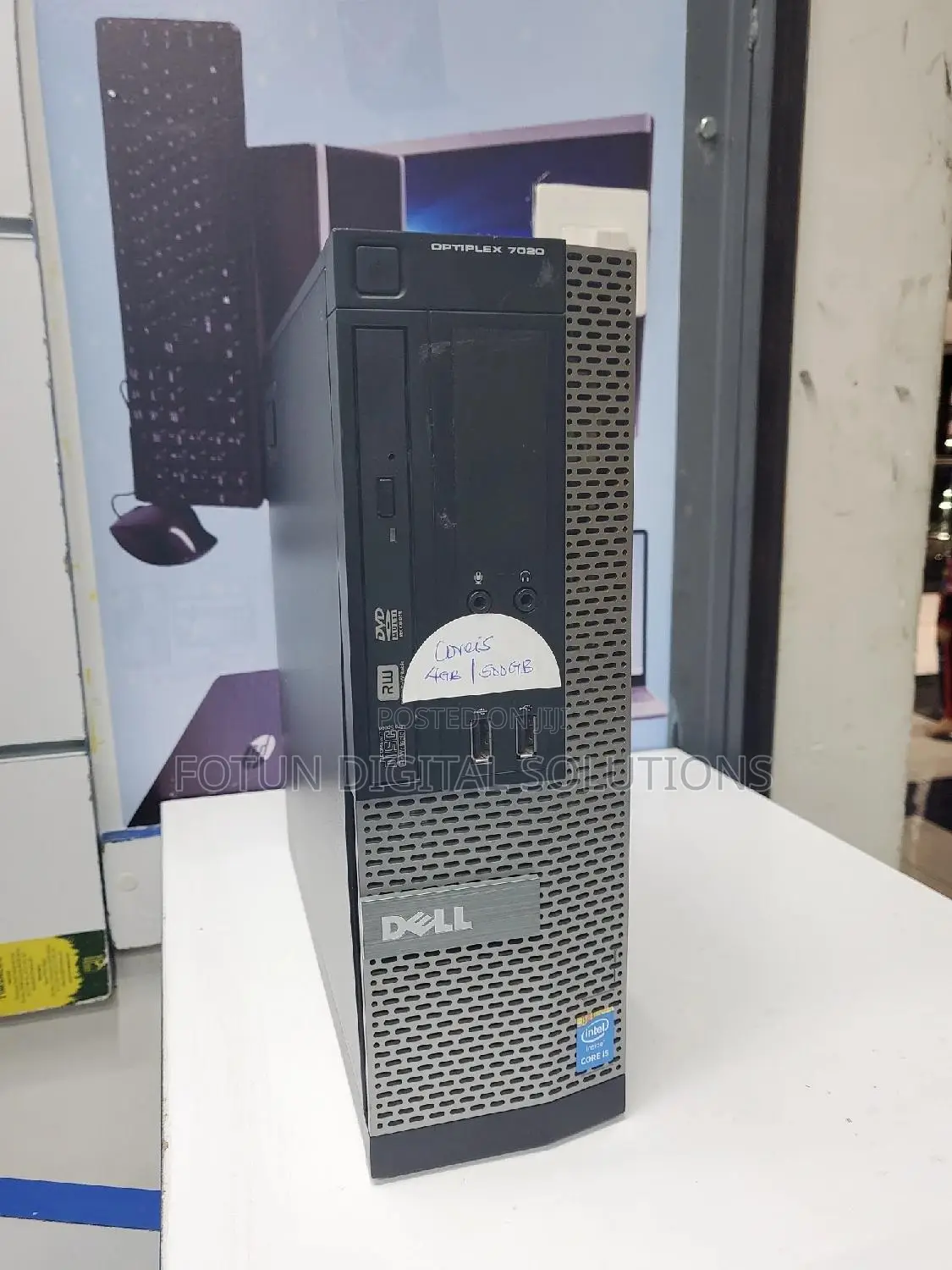 New Desktop Computer HP 8GB Intel Core i5 HDD 500GB