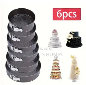 6in1 Cake Mould/Baking Tins