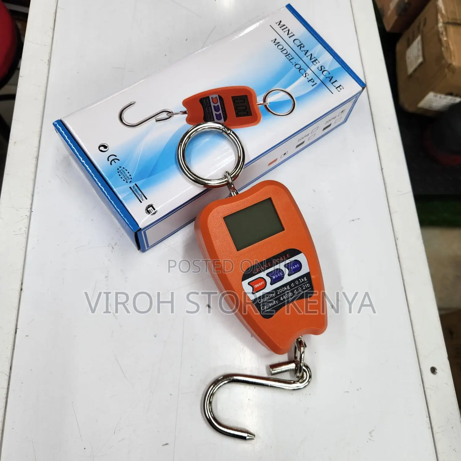 Digital Mini Crane Scale 200kgs Weighing Machine