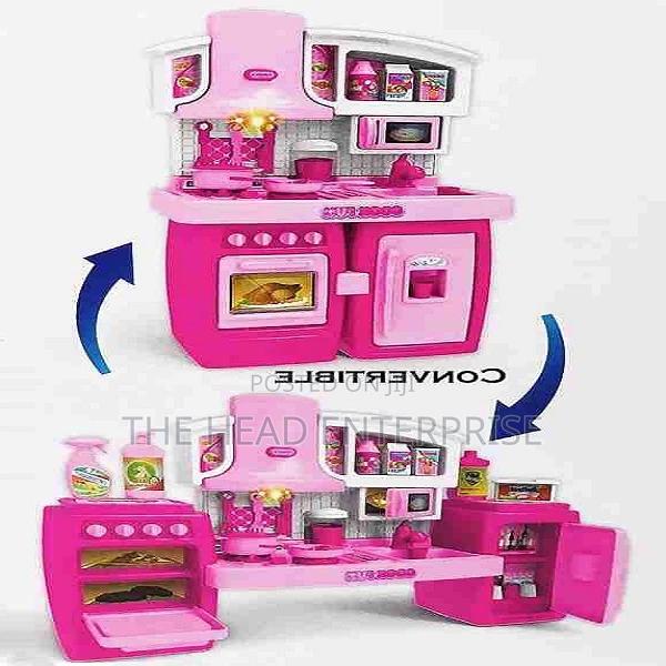 Kids Playing Kitchen Set Available - main view