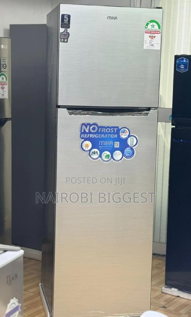 Mika 168litres Double Door Fridge
