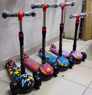 Stylish Printed Scooter With Music - thumbnail 2