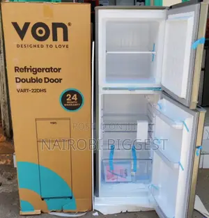 Von 138litres Double Door Fridge