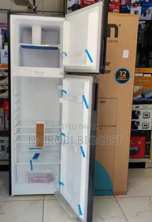 Von 168 Litres Double Door Fridge