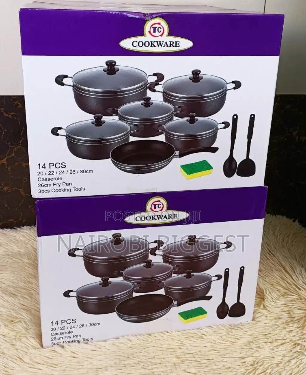 Tc 14 Pieces Cookware