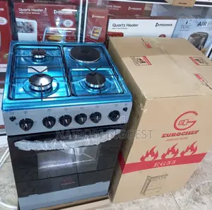Eurochef 3g+1e Standing 50×55 Cooker