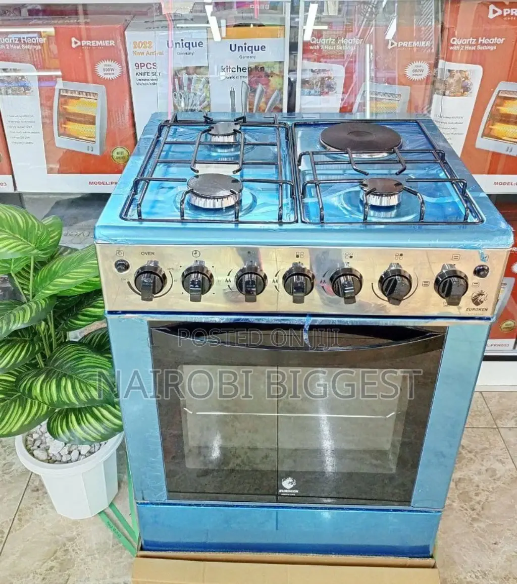 Euroken 3g+1e Standing 60×65 Best Cooker
