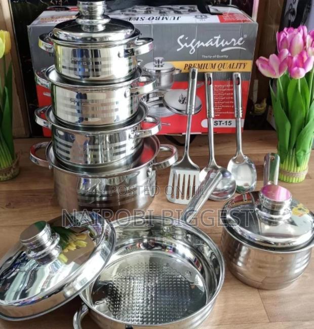 Marwa 30pcs Stainless Sufurias