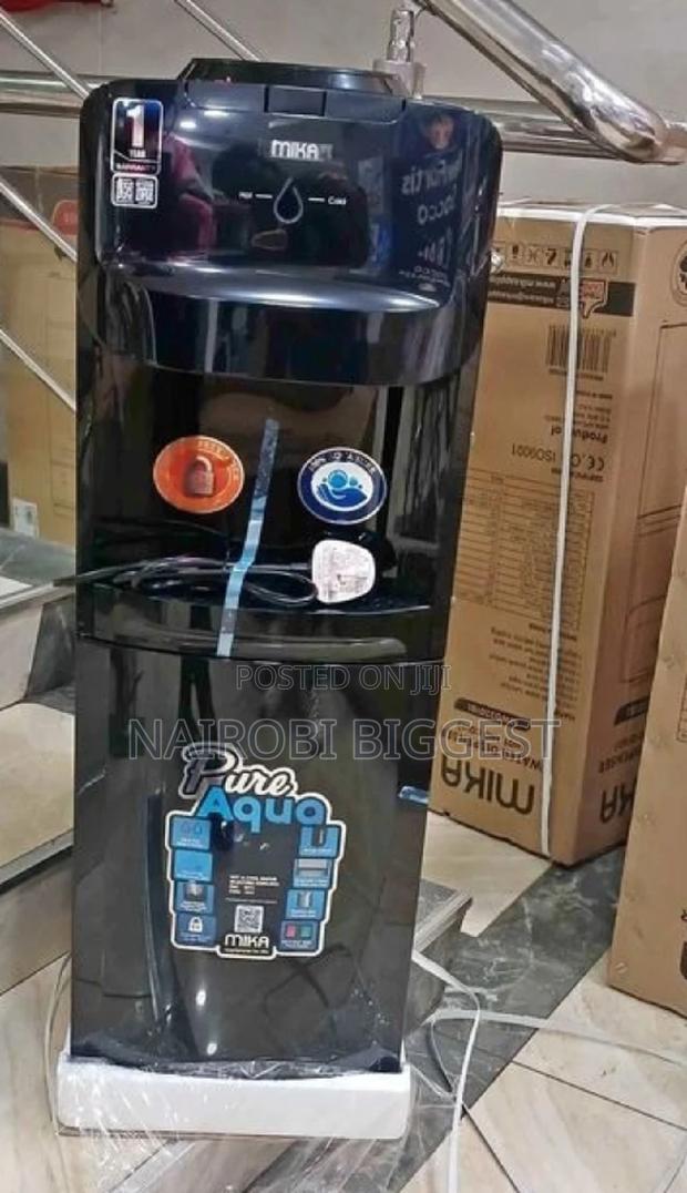 Mika Black Hot Cold Water Dispenser