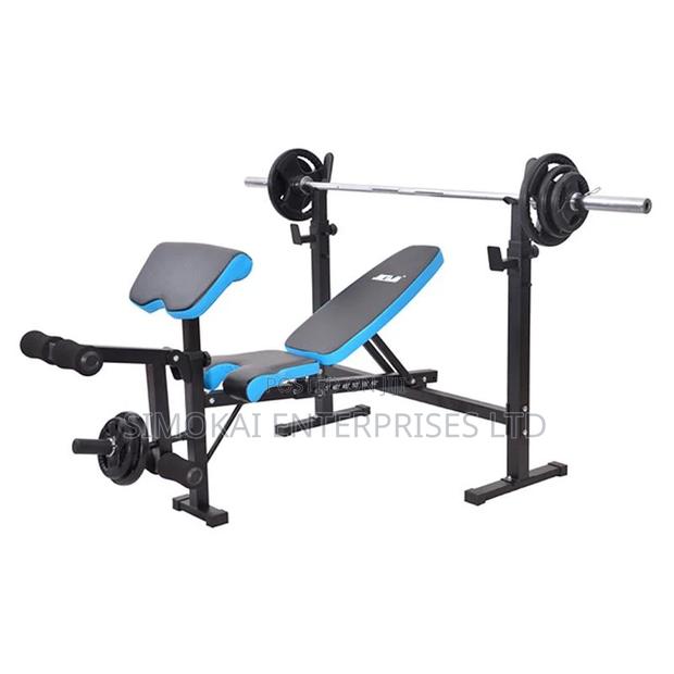 Weight Bench 204 ( With 50kg Weights)